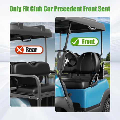 Only Fit Club Car Precedent Front Seat