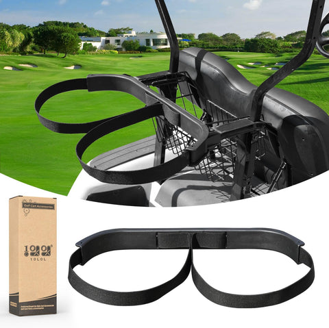 10L0L Golf Cart Bag Rack Assembly