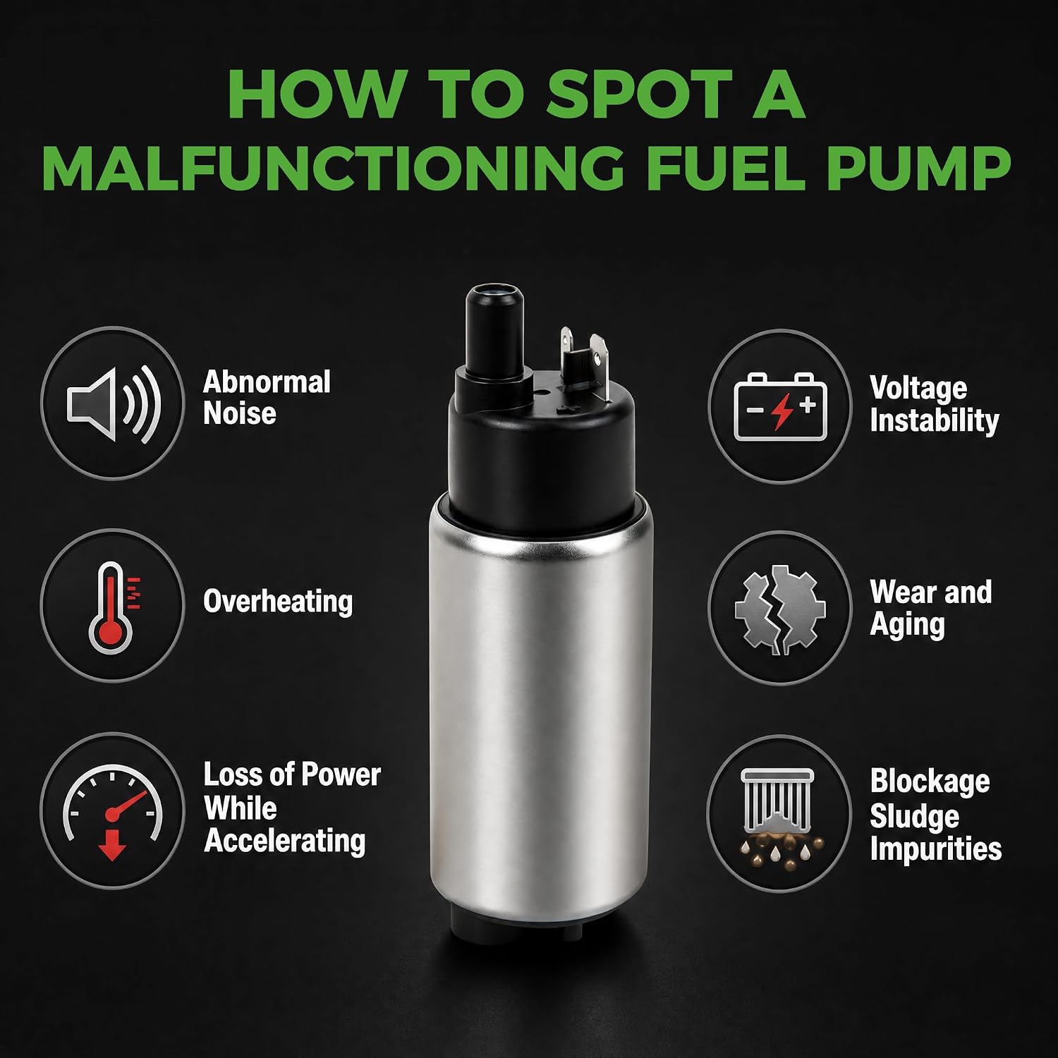 HOW TO SPOT A MALFUNCTIONING FUEL PUMP