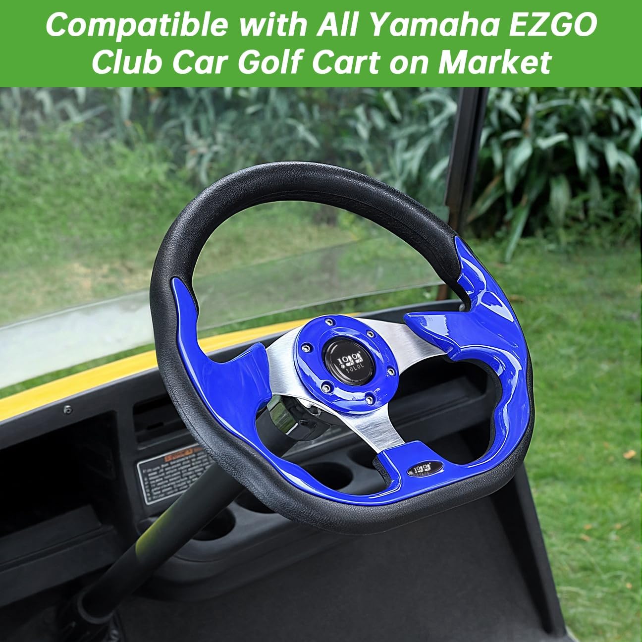 Golf Car Steering Wheel for EZGO Yamaha Club Car Various Models