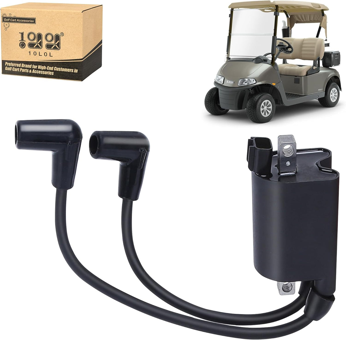 Golf Cart Ignition Coil for EZGO 2003-2008 with MCI Engine Module