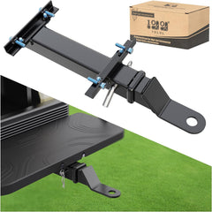 10L0L Heavy Duty Golf Cart Trailer Hitch Kit with 2" Receiver for Yamaha, EZGO, Club Car - Easy Installation