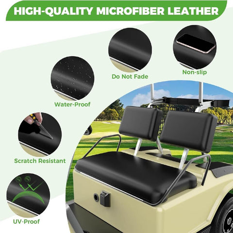 Club Car DS Staple-On Golf Cart Seat Covers