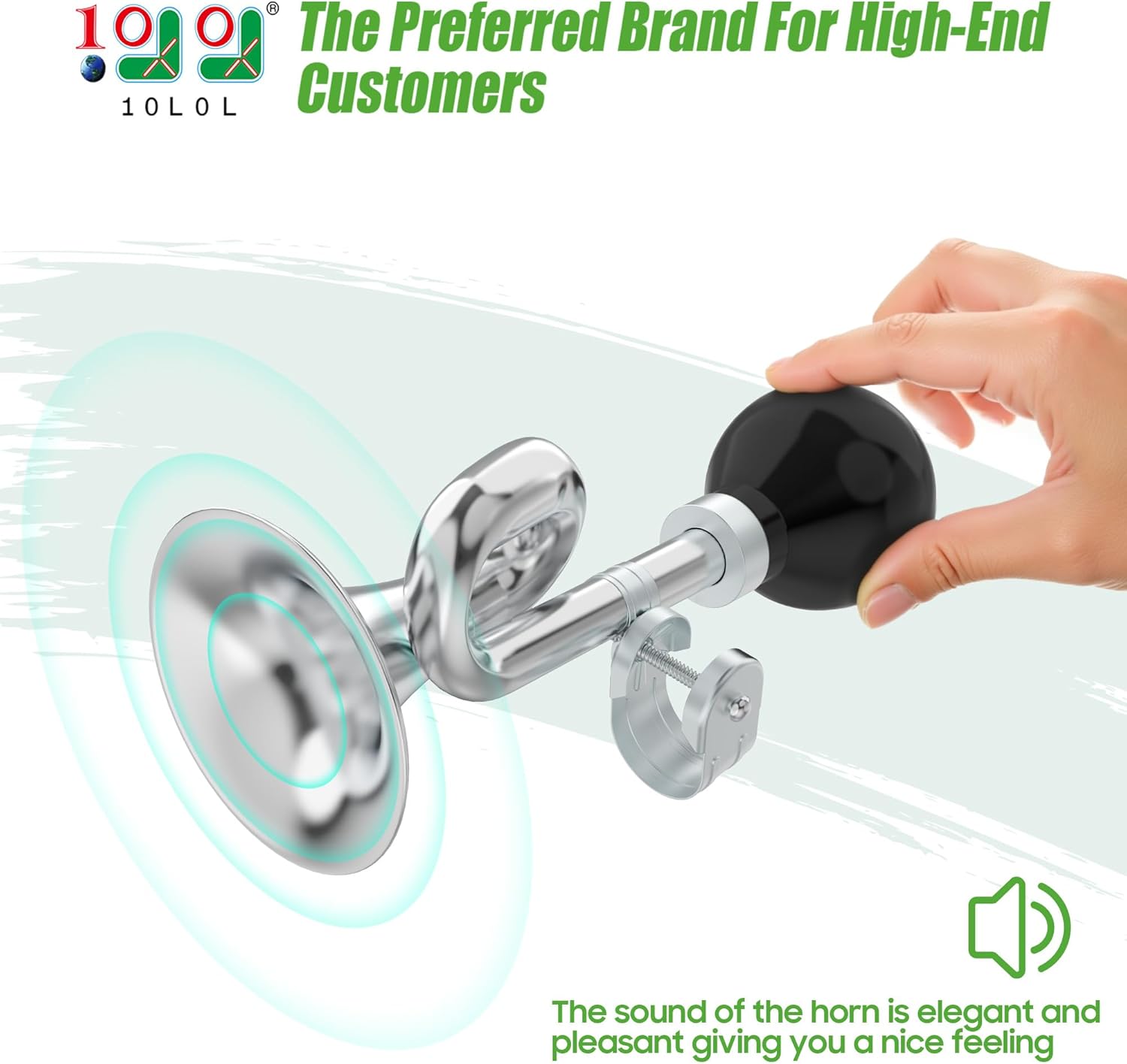 10L0L Golf Cart Bugle Horn