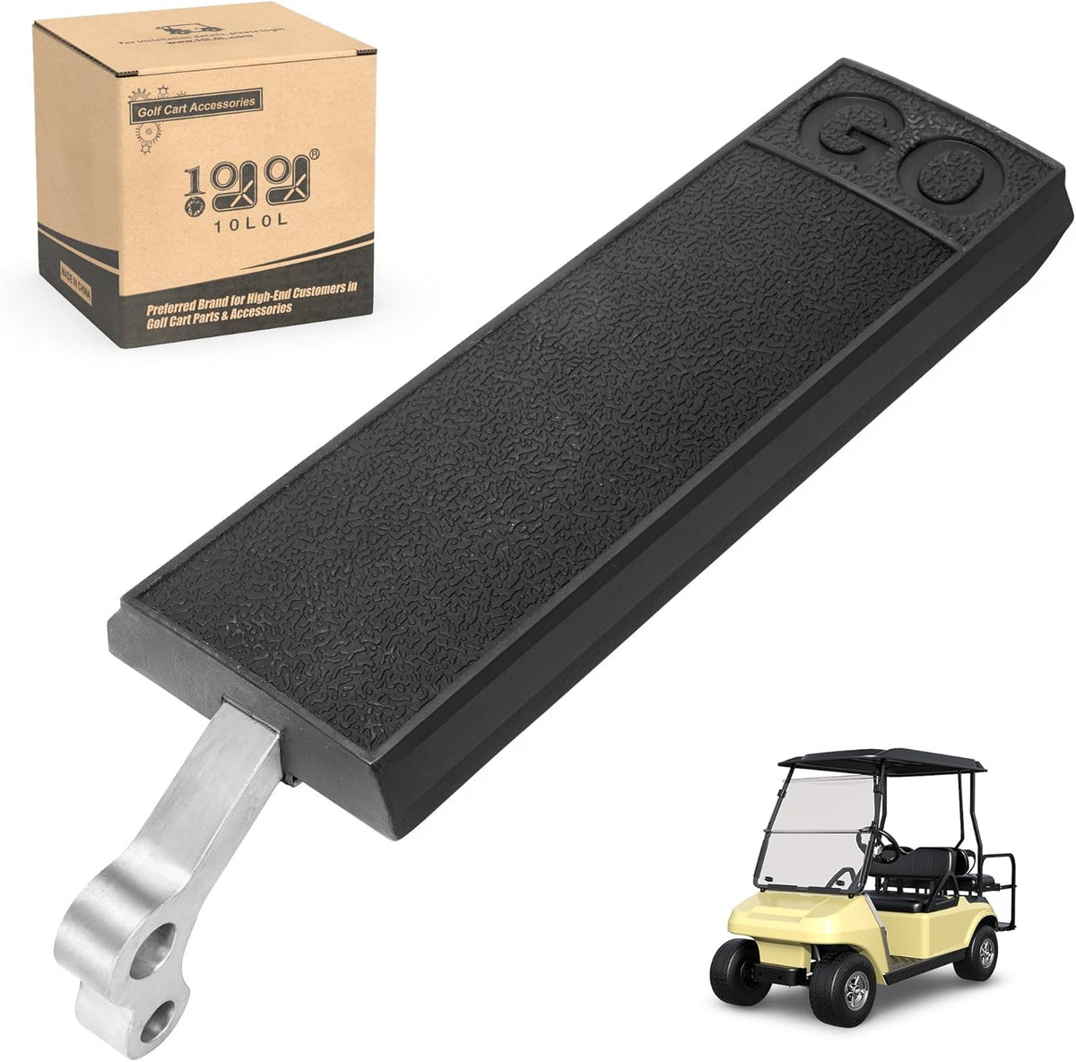 10L0L Golf Cart Accelerator Pedal Assembly for Club Car