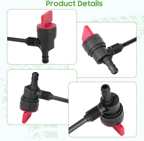 Golf cart fuel siphon