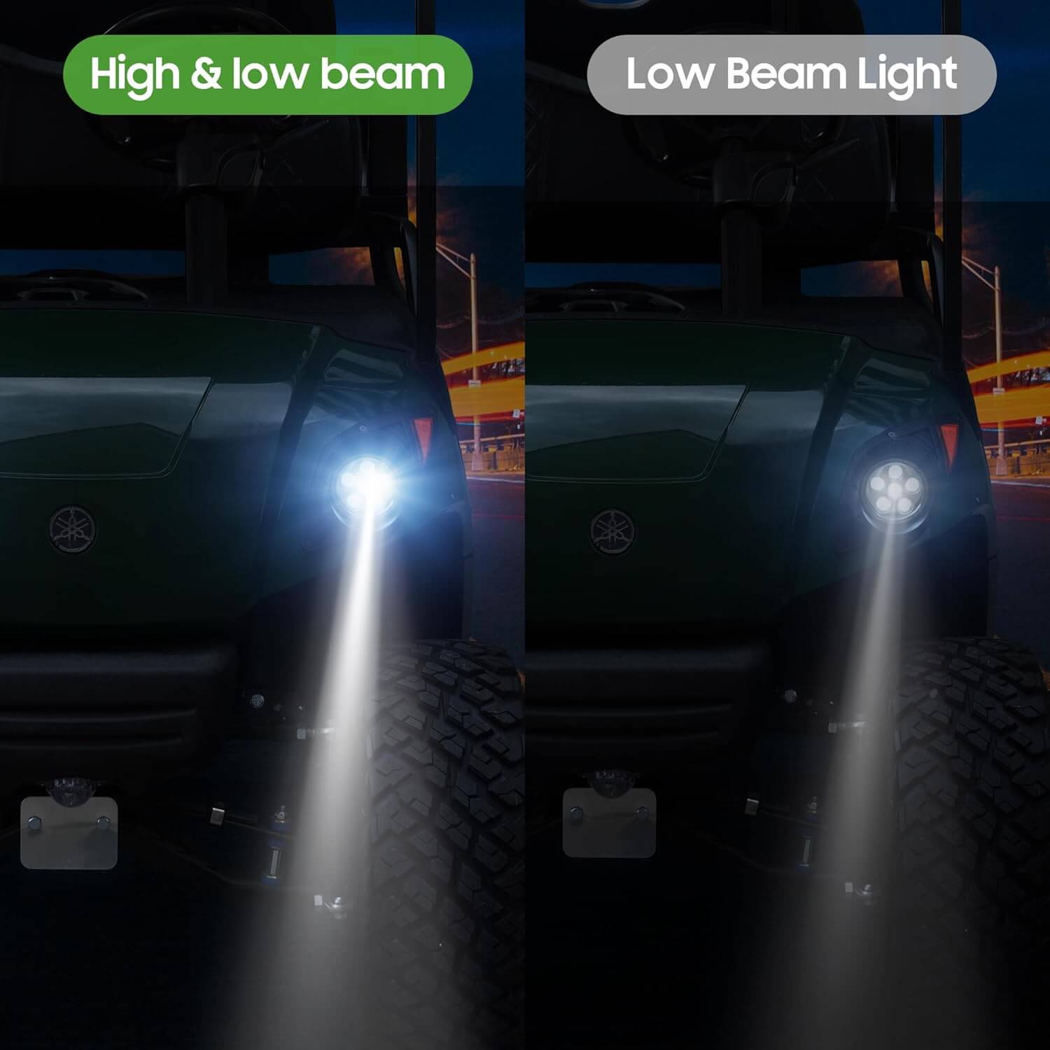 10L0L Golf Cart Head Light Kit for YAMAHA Drive G29 2007-2016