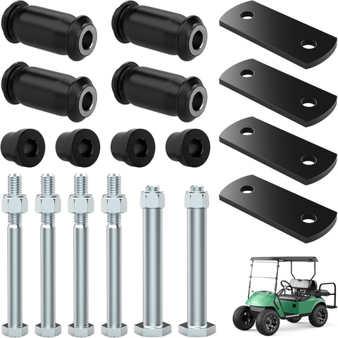 10L0L Golf Cart Rear Leaf Spring Bushings & Sleeves Kit