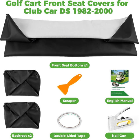 Golf Cart Staple-On Seat Covers
