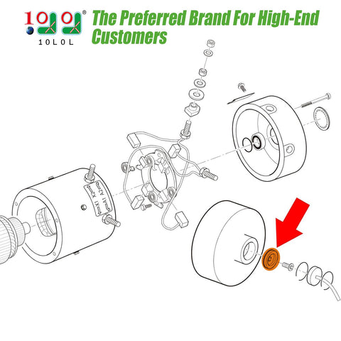 Speed Sensor Magnet for EZGO Golf Cart PDS Motors