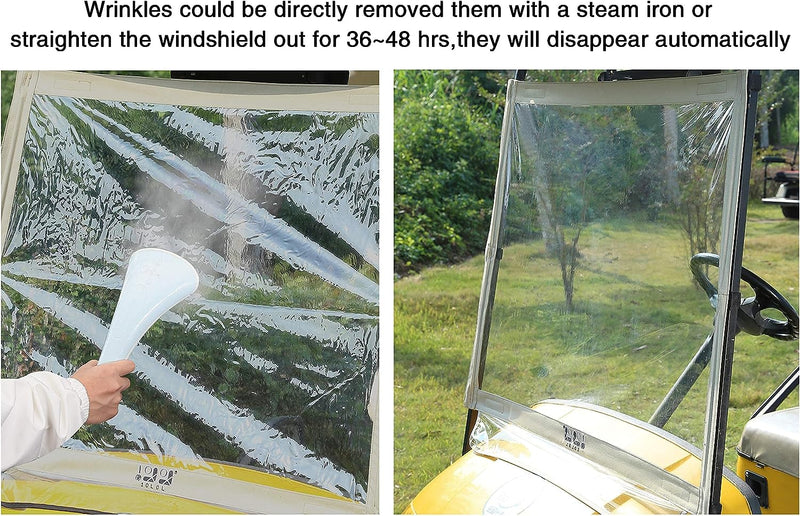 replacement windshield for ezgo golf cart