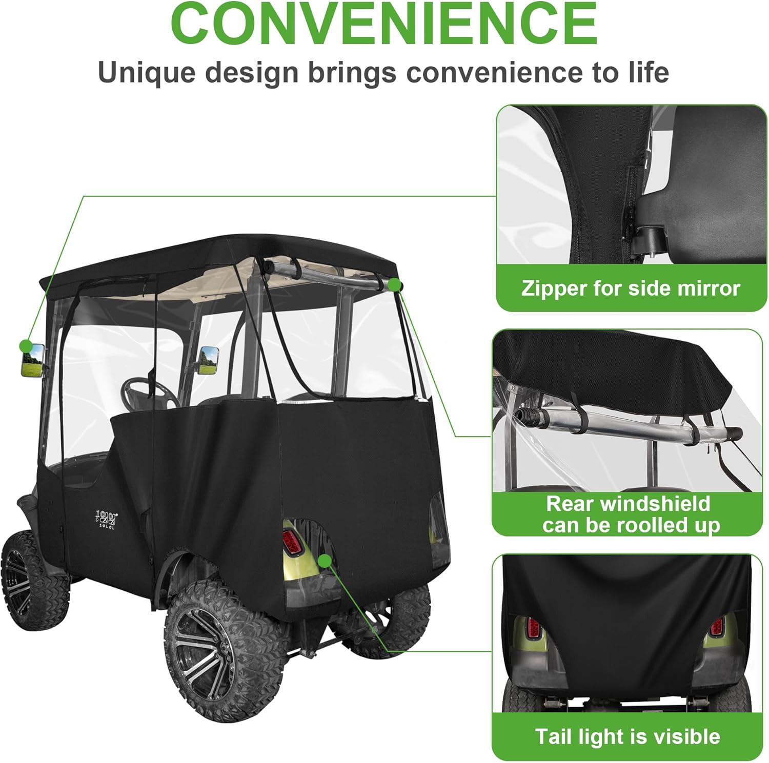 Golf Cart Covers with Doors