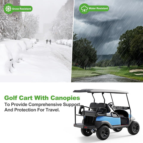 Upgrade your Club Car Precedent with these Rear Strut Support Brackets to significantly improve stability and safety.