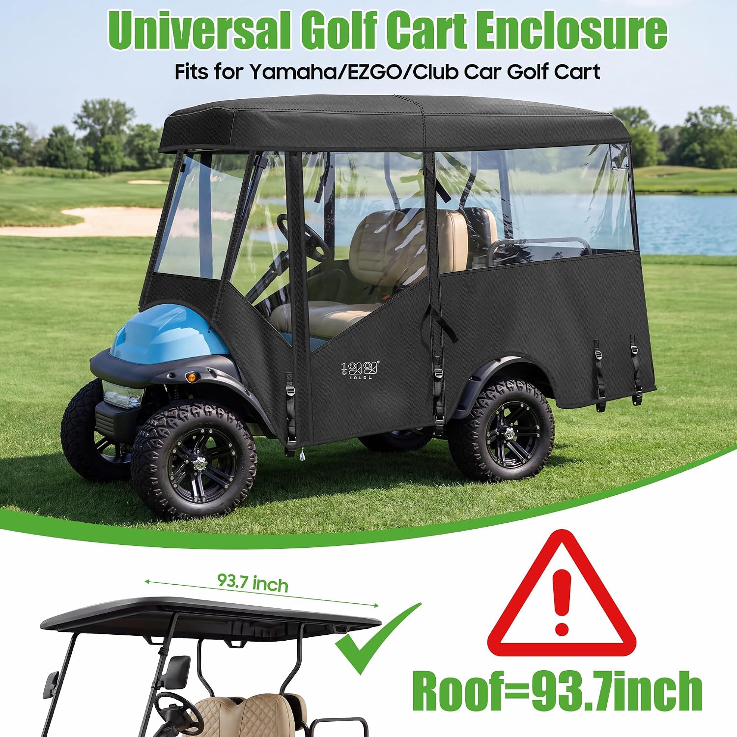 Universal Golf Cart Enclosure