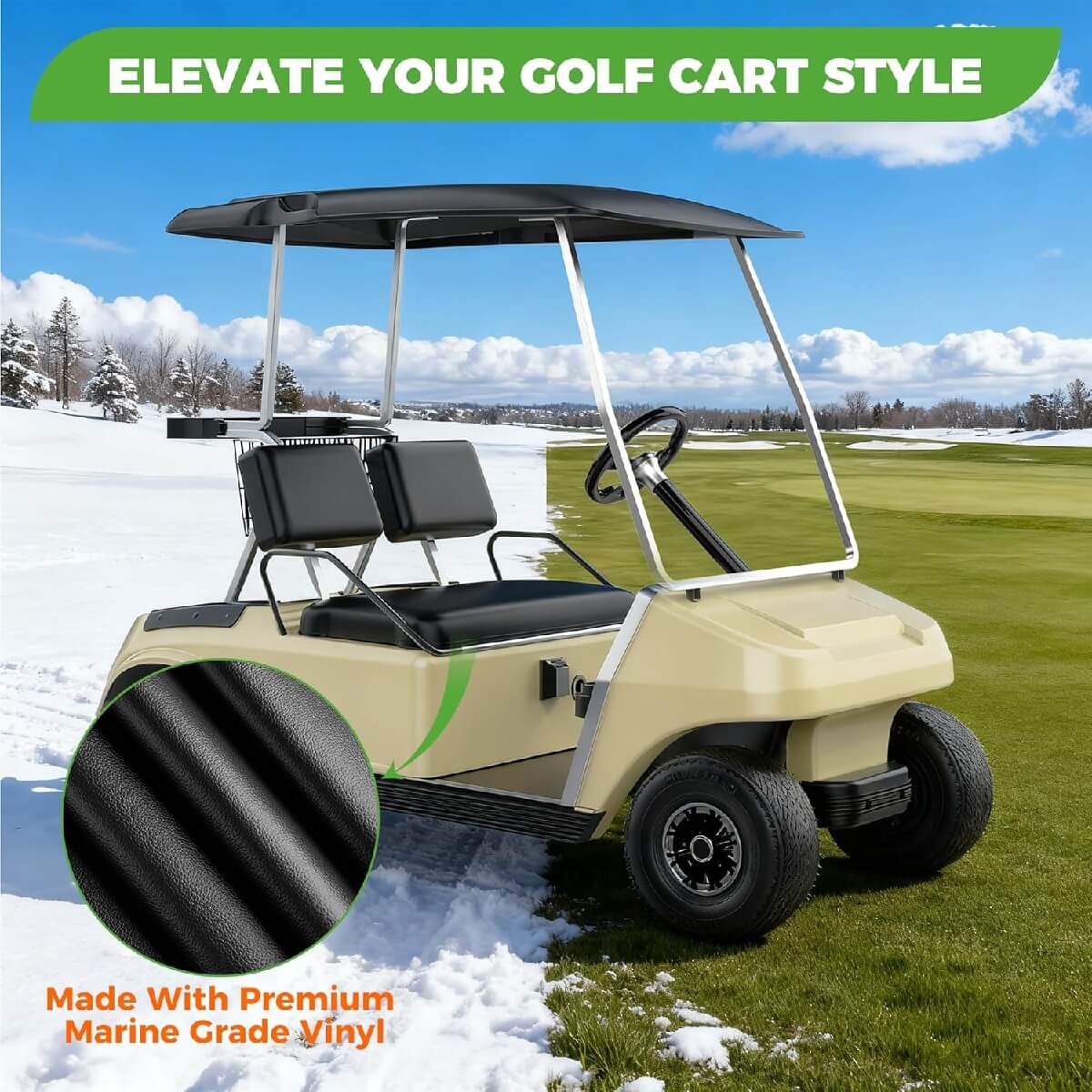 10L0L Club Car DS Staple-On Seat Covers