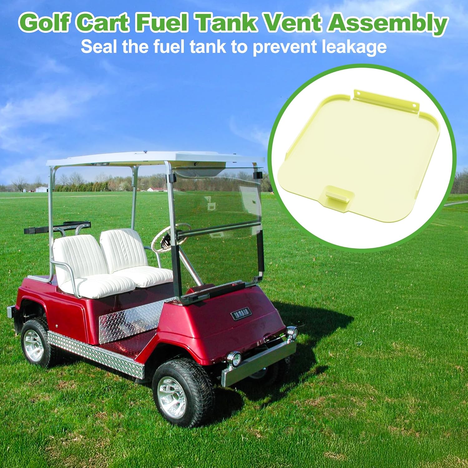 Golf cart Fuel Tank Vent Assembly