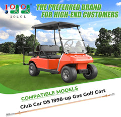 10L0L Golf Cart Accelerator Rod Assembly for Club Car DS 1998-Up Gas
