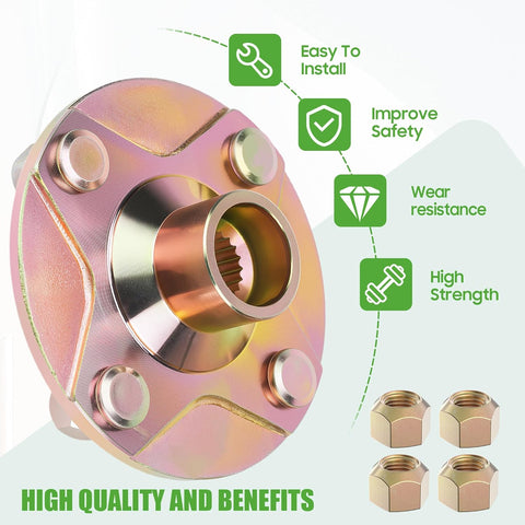 10L0L Golf Cart Rear Wheel Hub for Yamaha G29