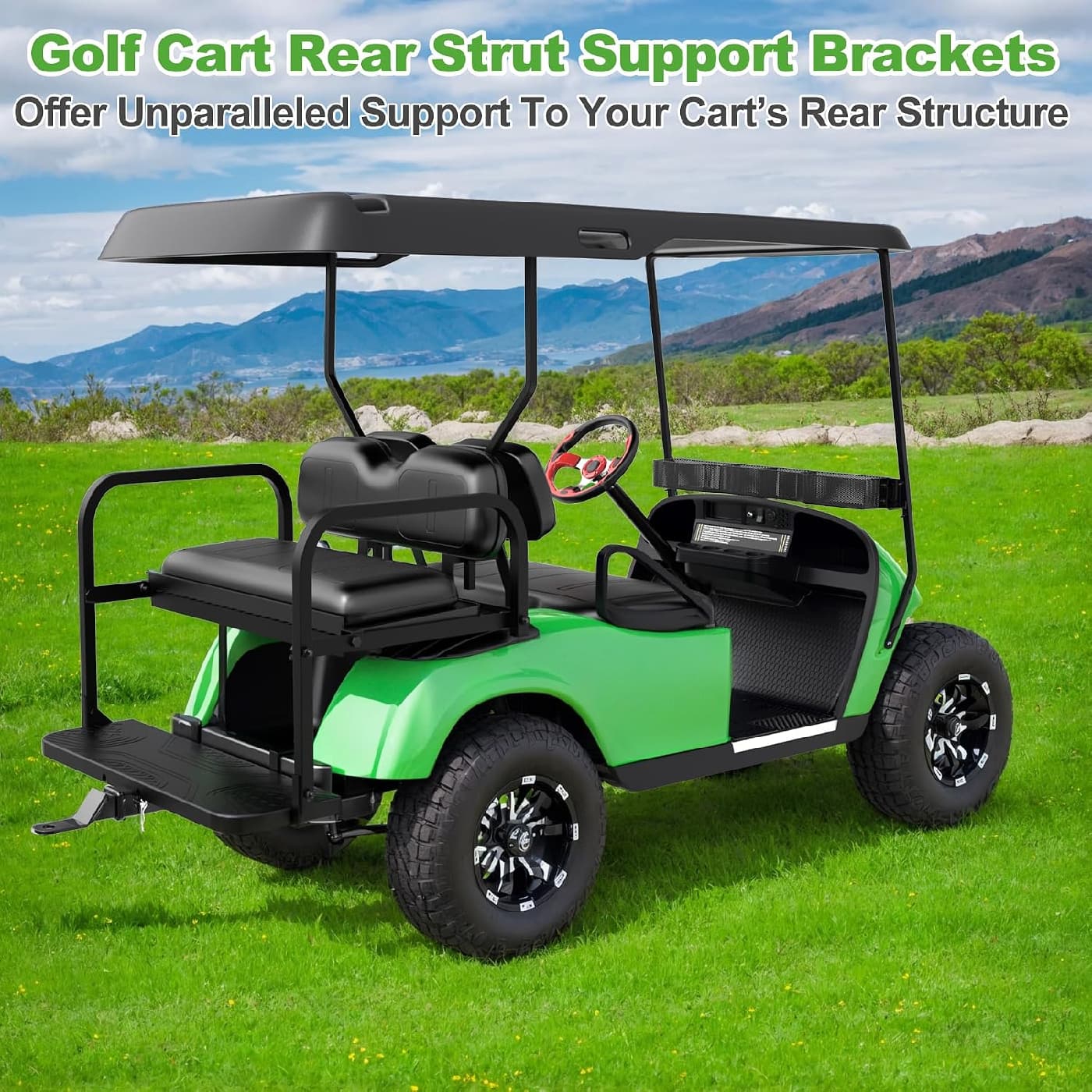 Golf Cart Rear Strut Support Brackets