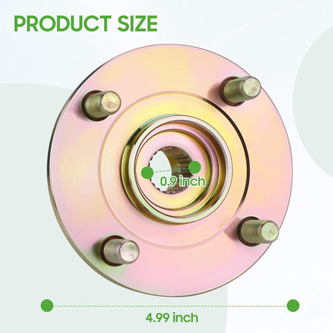 10L0L Golf Cart Rear Wheel Hub for Yamaha G29