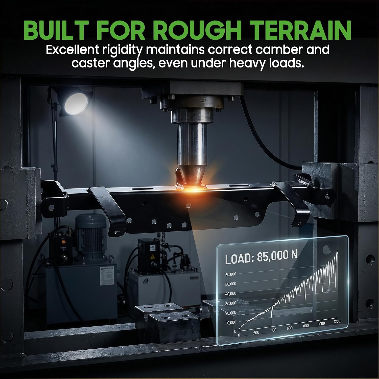 BUILT FOR ROUGH TERRAIN