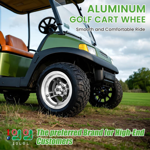 8 Inch Golf Cart Rims and Tires