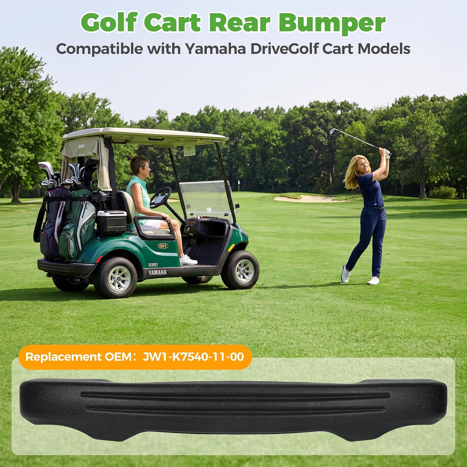 Golf Cart Rear Bumper