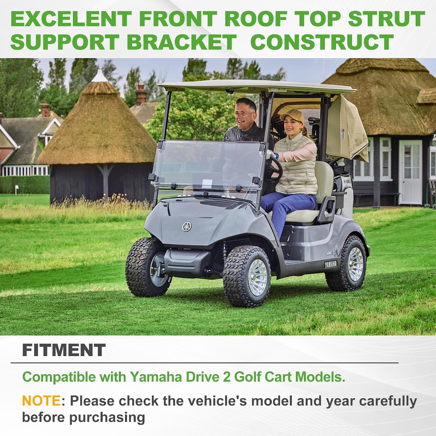 Compatible with Yamaha Drive 2 Golf Cart Models.