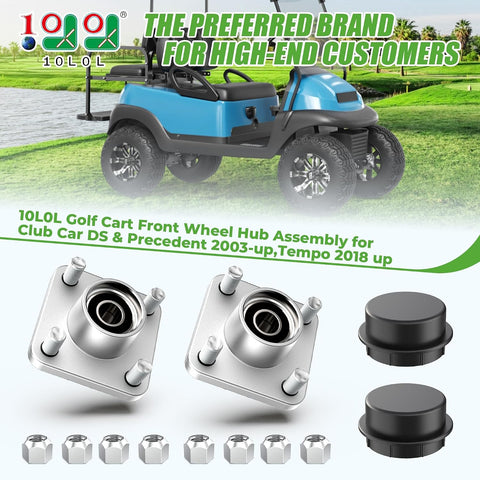Club Car DS & Precedent Front Wheel Hub Assembly
