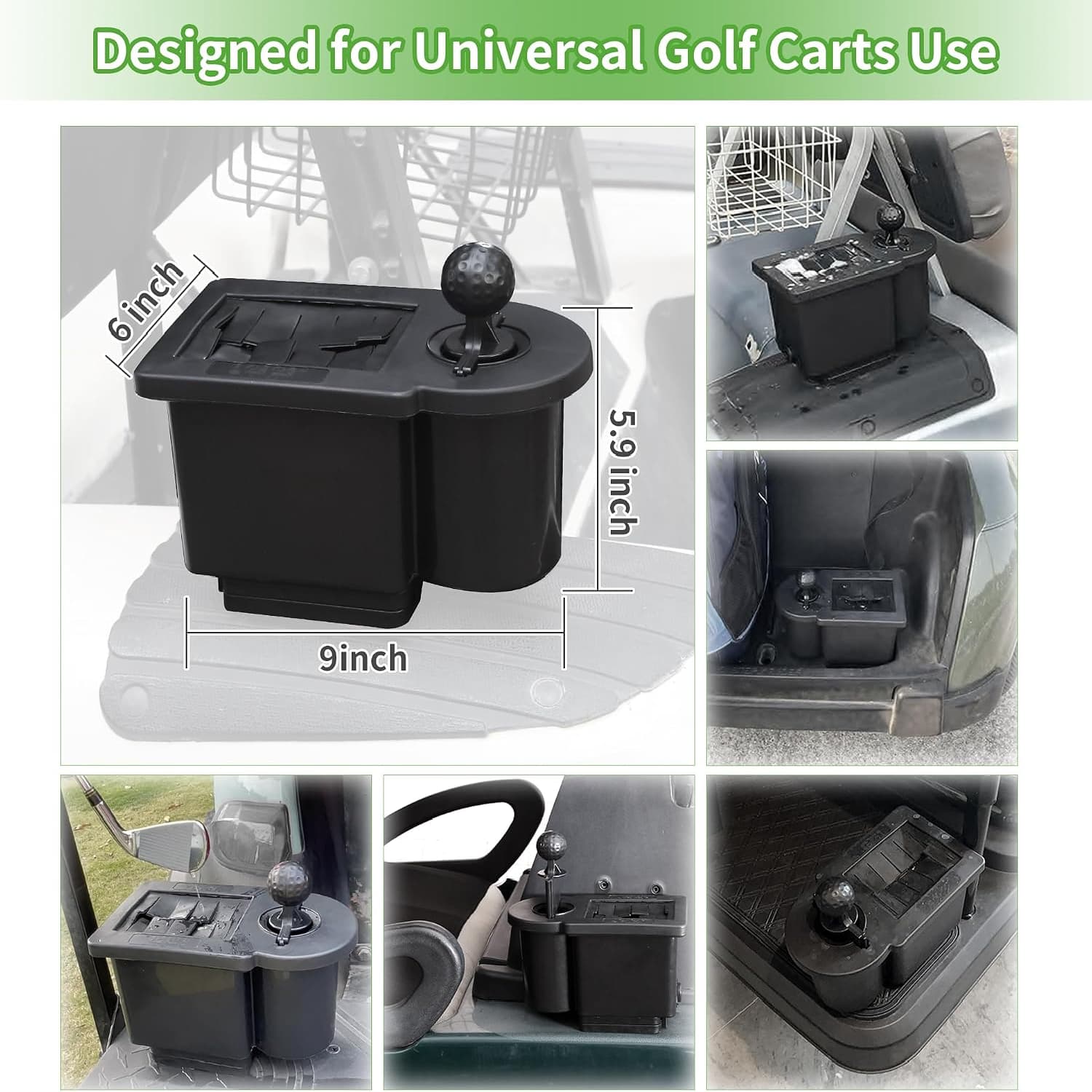 Designed for Universal Golf Carts Use