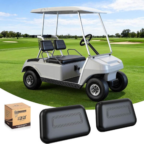10L0L Golf Cart Front Seat Backrest Cushion Black