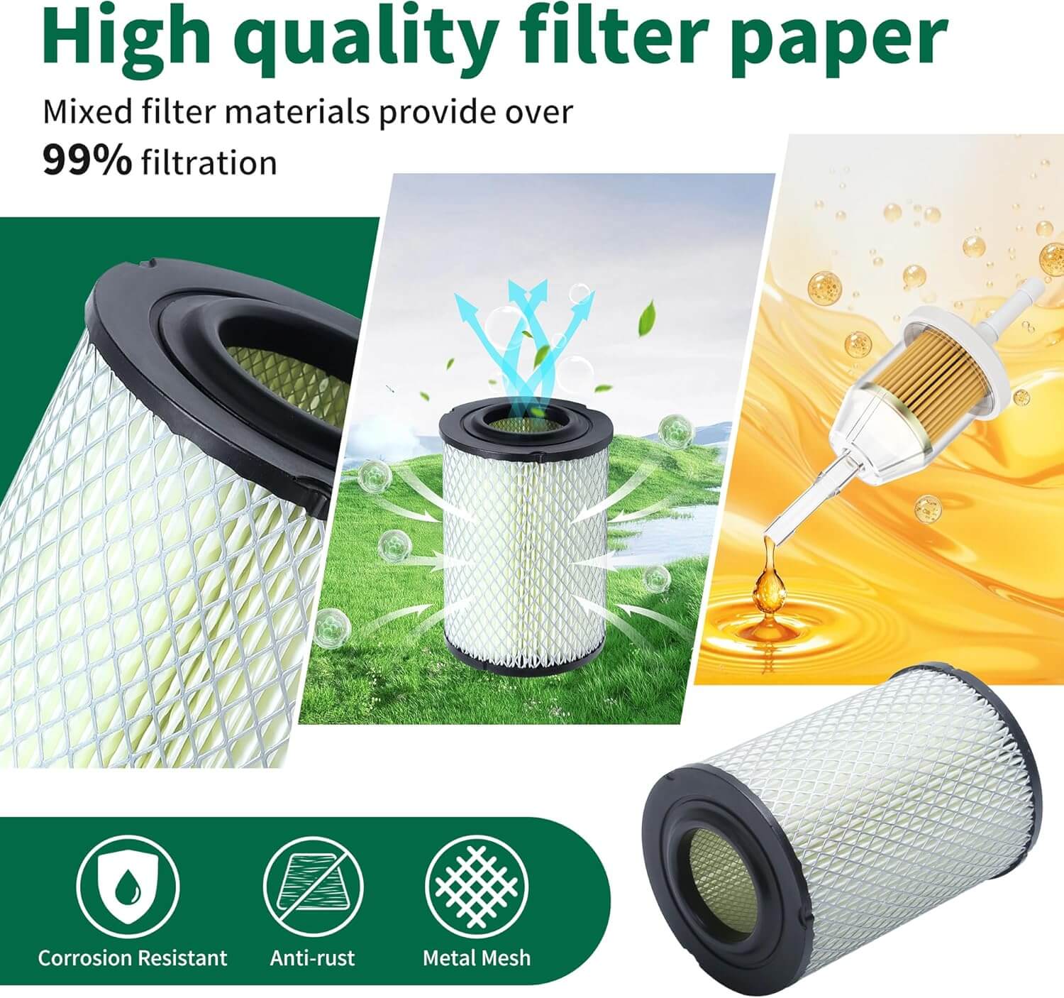 High quality filter paper