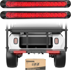 10L0L Universal 12V Golf Cart Taillights with Brake & Turn Signal Functions