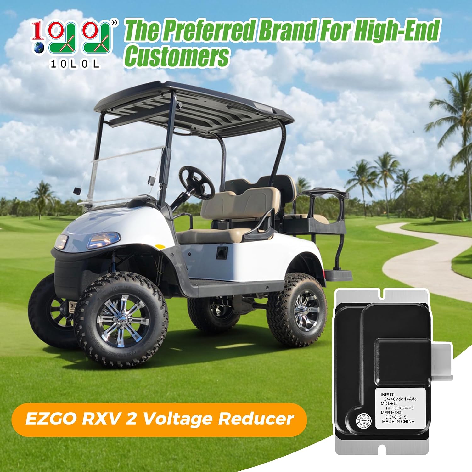 10L0L Golf Cart Voltage Reducer