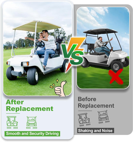 10L0L Golf Cart Front and Rear Leaf Spring Bushing and Sleeve & Screw Kit