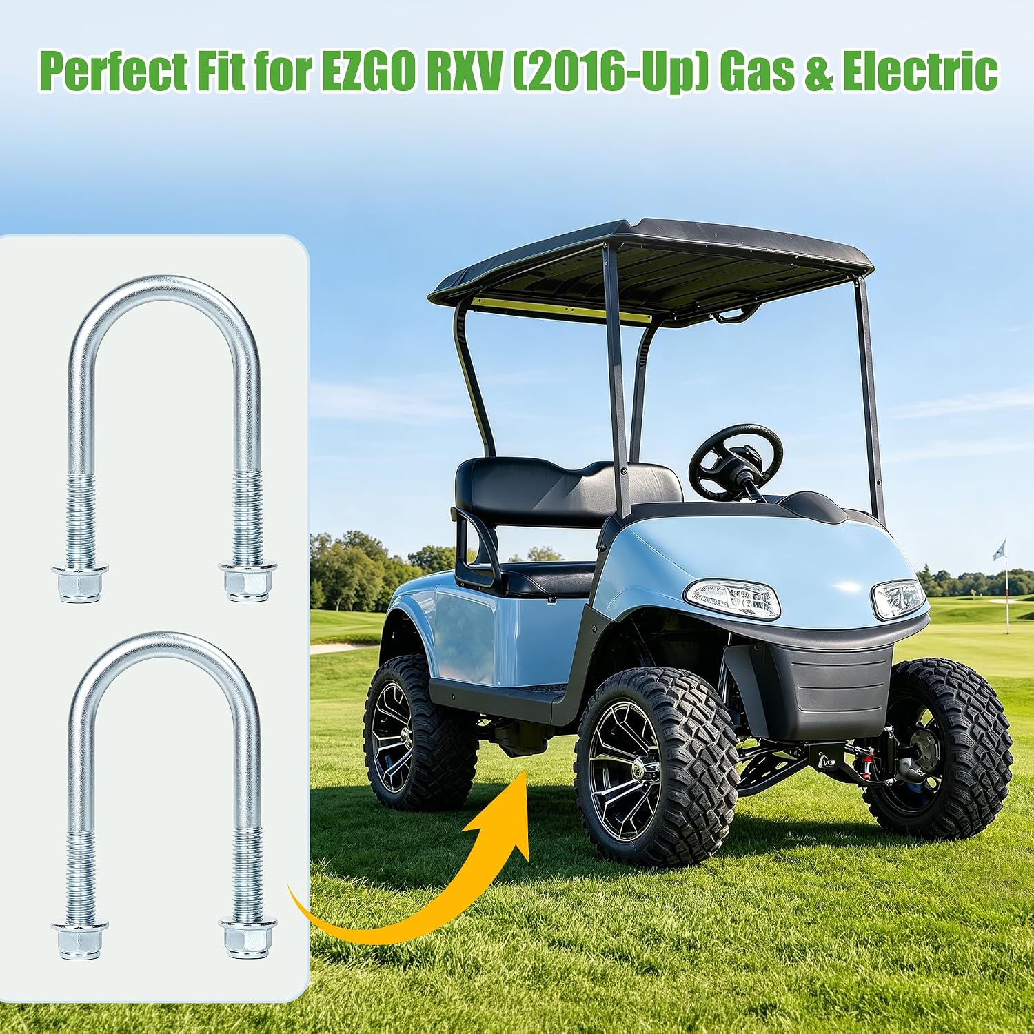 Perfect Fit for EZGO RXV (2016-Up) Gas & Electric