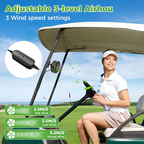 3-Speed Portable Fan