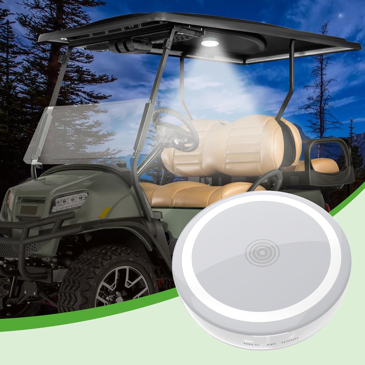 Universal Golf Cart Dome Light USB Powered
