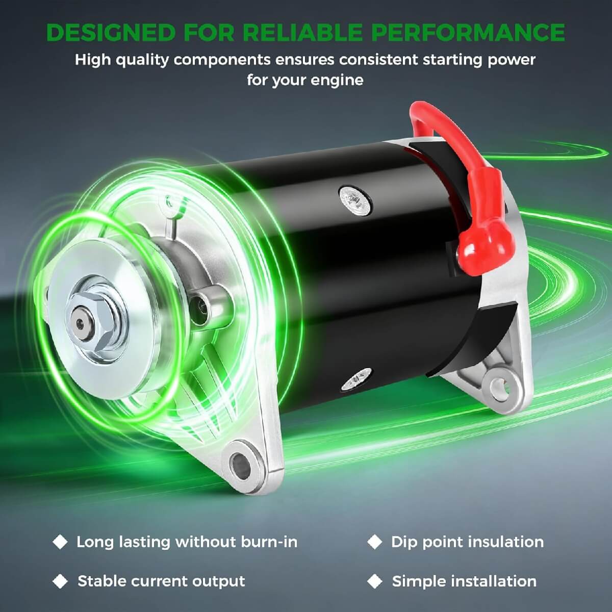 club car generator starter