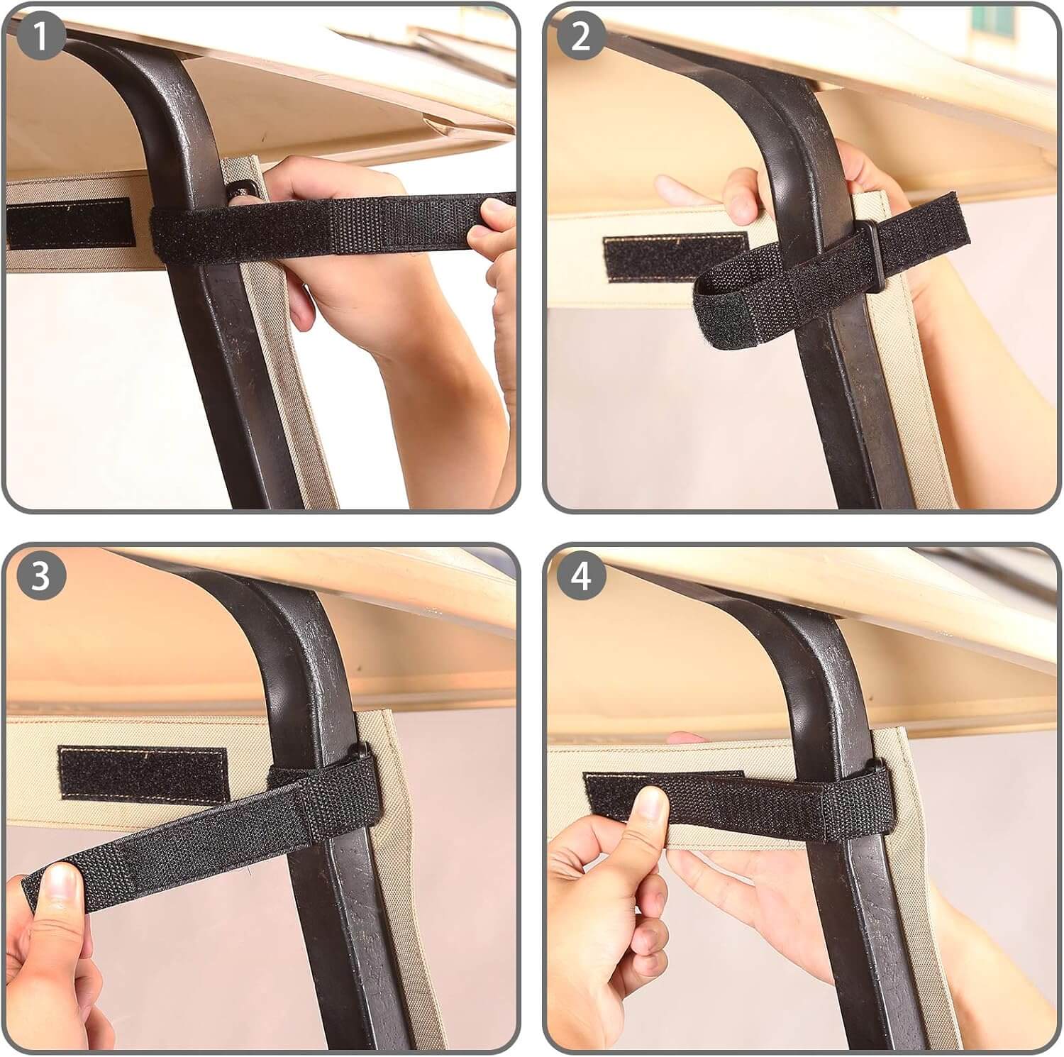 Folding PVC Vinyl Windshield Installation Steps