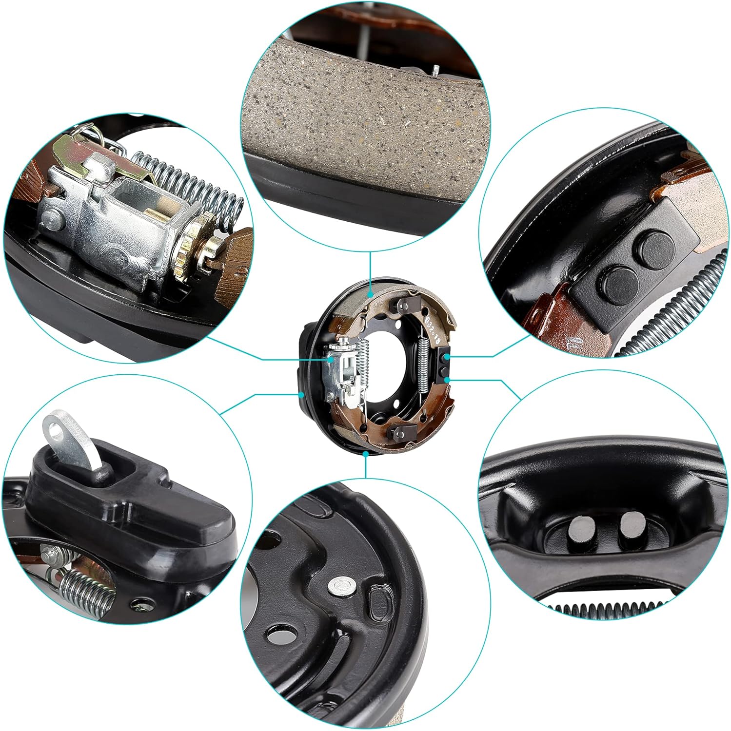 10L0L Golf Cart Brake Assembly