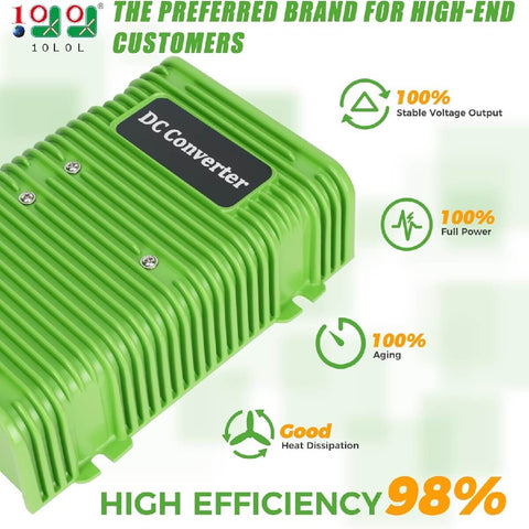 10L0L Golf Cart Voltage Reducer 36V/48V/72V to 12V