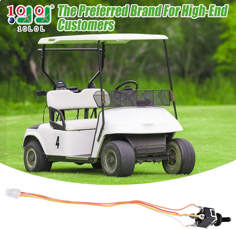 10L0L Golf Cart Run/Tow Switch with Connecting Wires