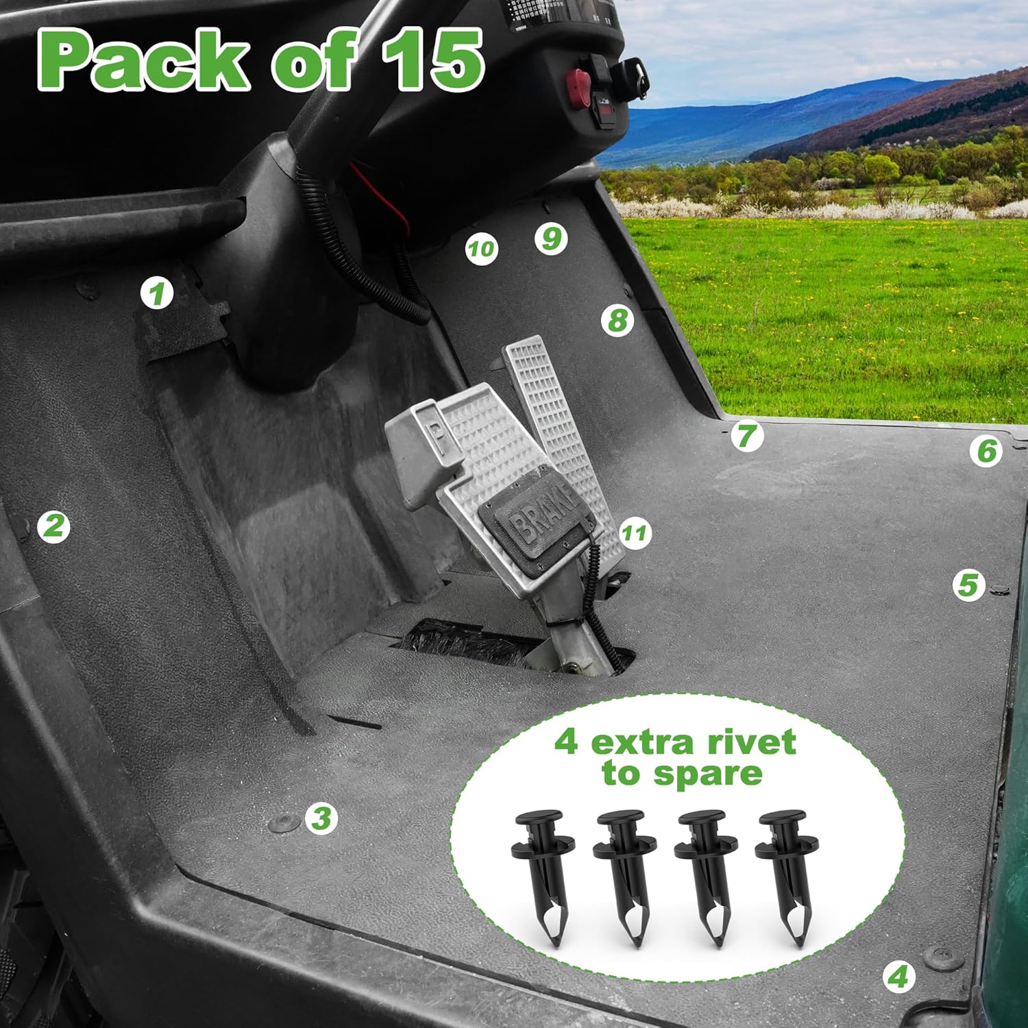 Pack of 15