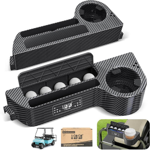 Golf Cart Rear Seat Armrest with Cup Holder