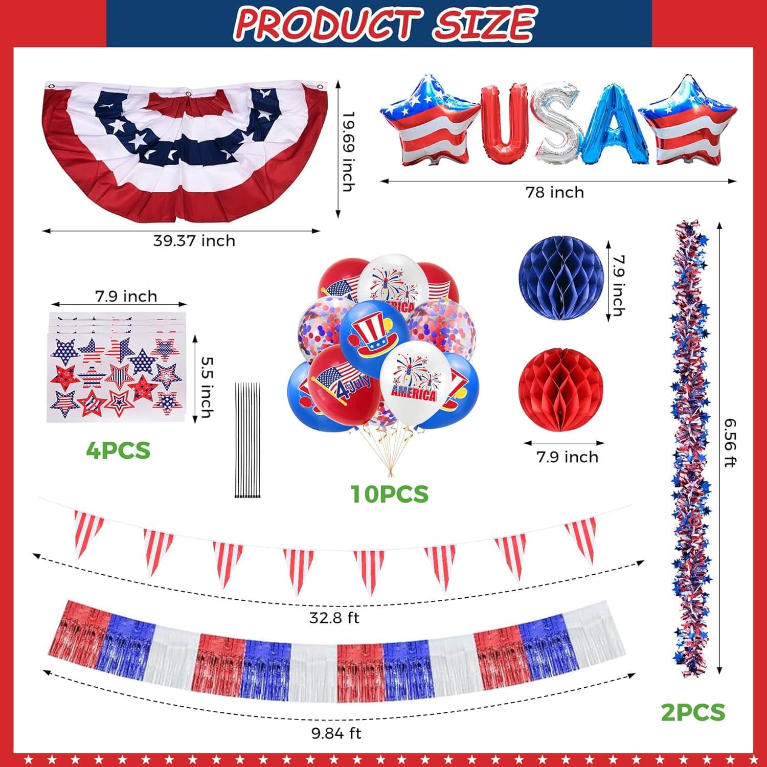 PRODUCT SIZE