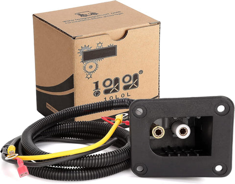 PowerWise Golf Cart Charger Socket with Wire Harness