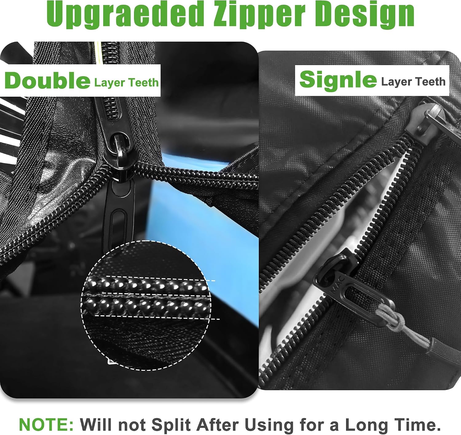Upgraeded Zipper Design