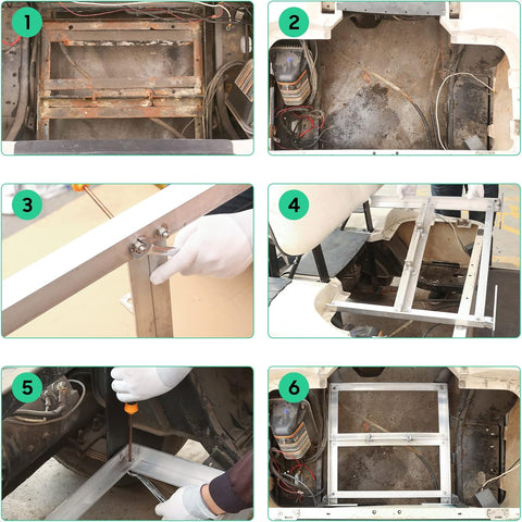 Battery Tray Installation Steps
