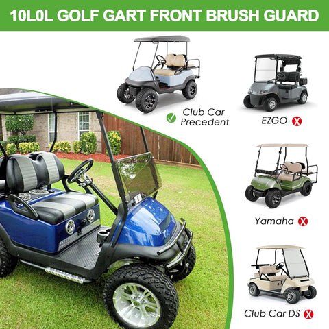 10LOL GOLF GART FRONT BRUSH GUARD